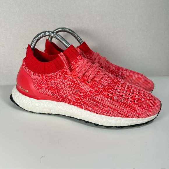Adidas UltraBoost Uncaged Ray Red Comfort Running Shoe Sneaker BB3903; Women’s 6 - Picture 4 of 16